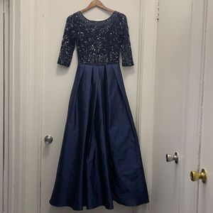 Aidan Mattox long dress